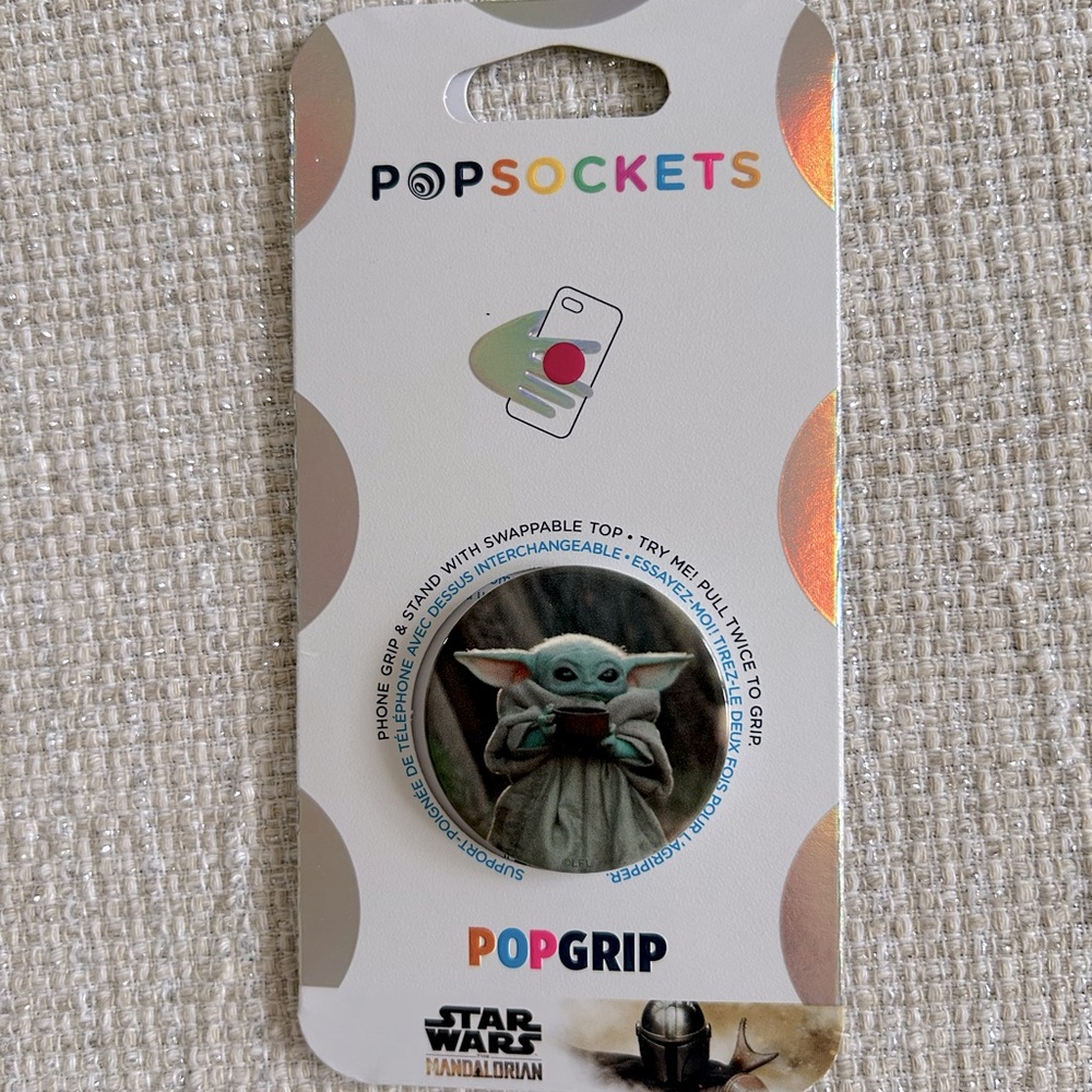 NWT PopSockets Star Wars The Mandalorian The Child Grogu Baby Yoda